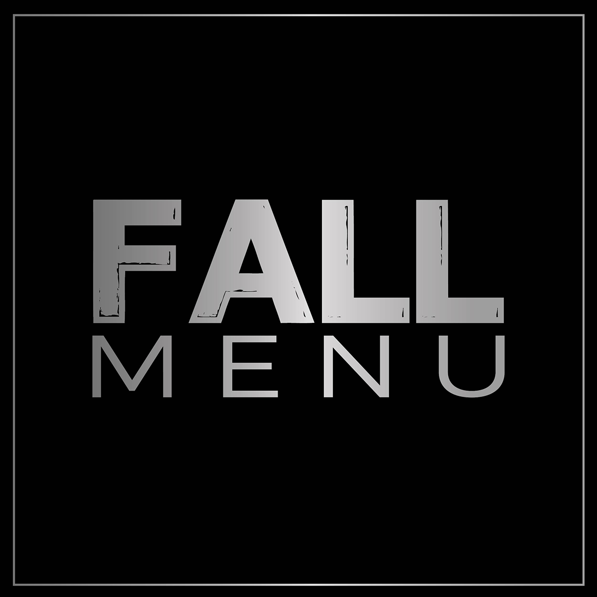 Fall Menu