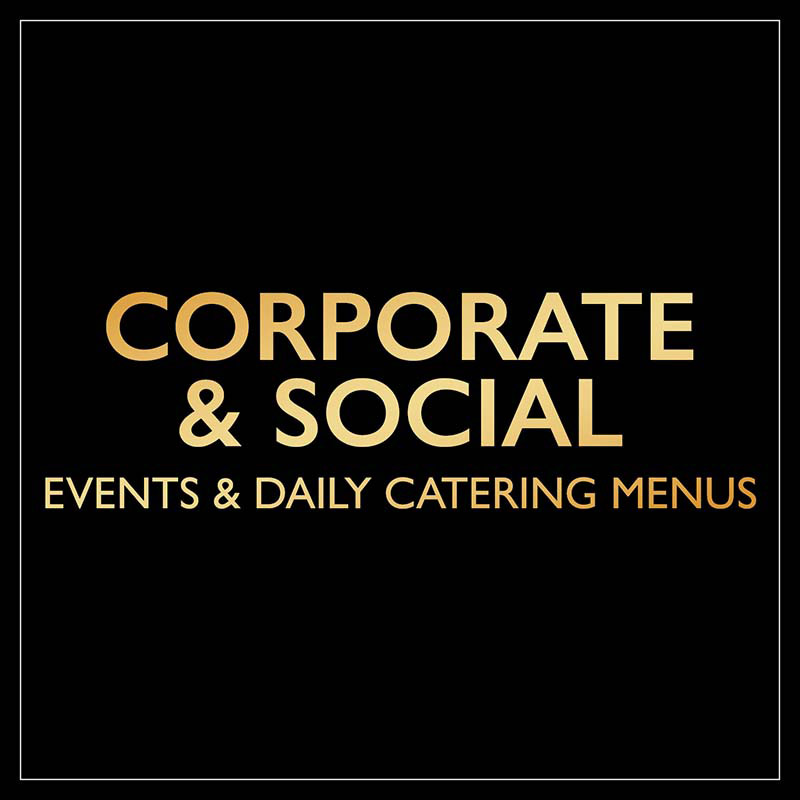 Corporate & Social Events and Daily Catering